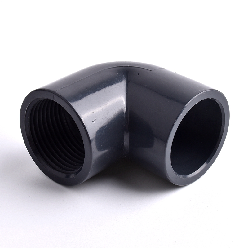 1/2"~2" Single Female Thread 90° Elbow Connector Planting Frame Plastic Joint UPVC Pipe 90° Elbow Socket Fish Tank Connectors
