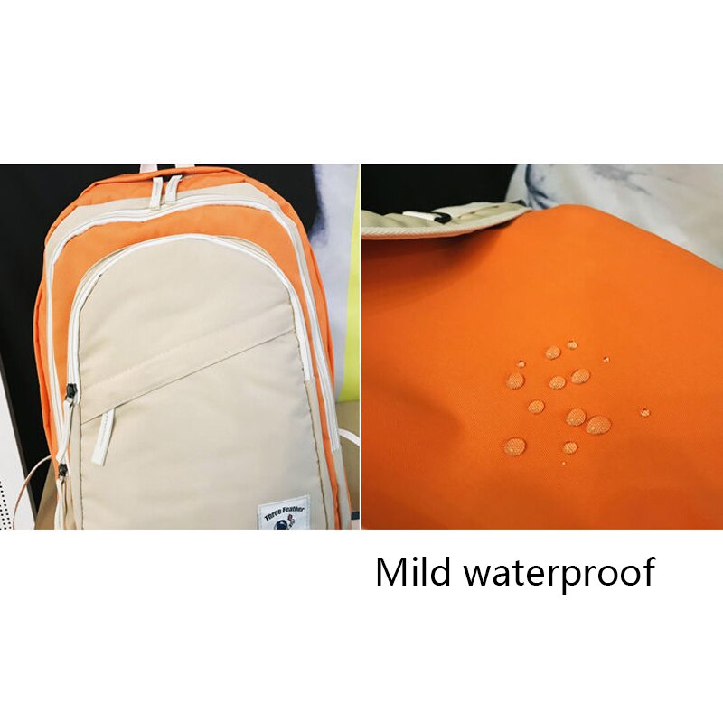 Middle High School Bags for Girls Teenage Student Women Backpack School Fresh Campus Preppy Teen Female Bookbags large