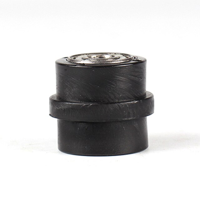 8mm 10mm concave aandrijfketting metalen plastic katrol rolgeleider spanner wielgeleider voor pit dirt straatfiets fietsen: Zwart -10