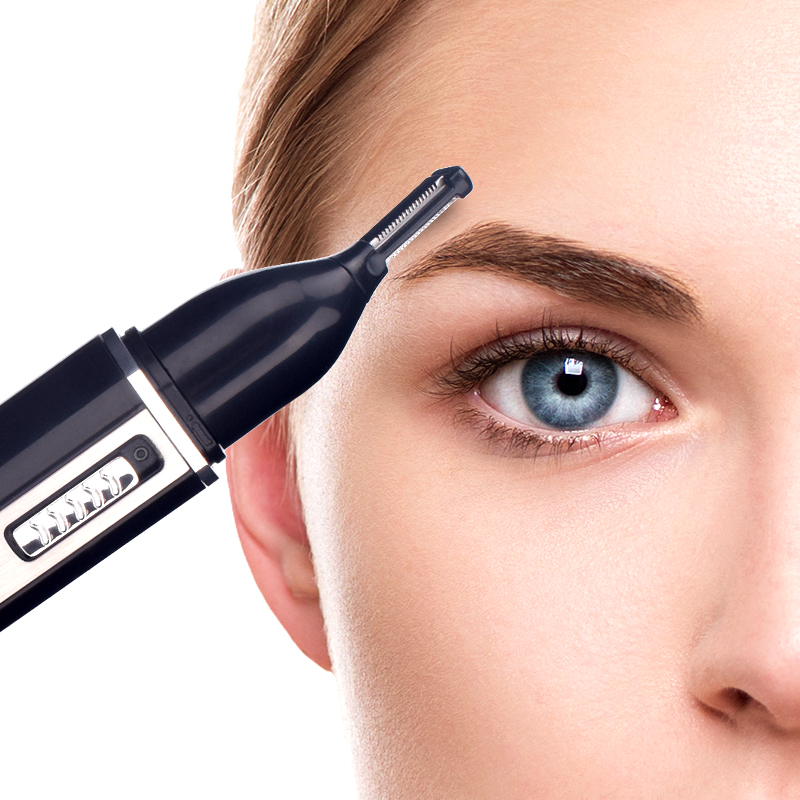 4 In1 Elektrische Neus Oor Trimmer Voor Mannen Scheerapparaat Oplaadbare Ontharing Wenkbrauw Trimeer Veiligheid Product Scheren Machine Gezichtsverzorging
