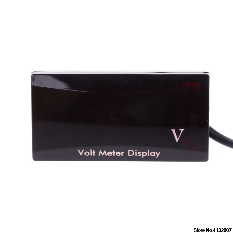 Digitale Display Voltmeter Dc 8-16V Led Voltage Meter Volt Voor 12V Auto 'S Voertuigen