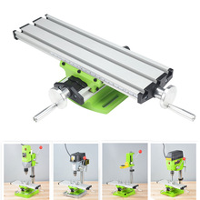 Multifunctionele Precisie X Y-as Aanpassing Werkbank MINI Freesmachine Miller Bankje Boor Bankschroef Armatuur DIY Coördineren Tafel