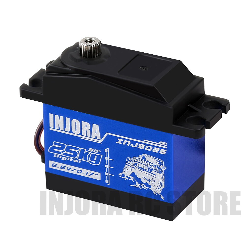 Servomotor Digital INJS025 INJS035 para coche trepador de control remoto a escala 1/10, pieza de actualización, 25KG, 35KG, 1 ud.: 1PCS INJS025