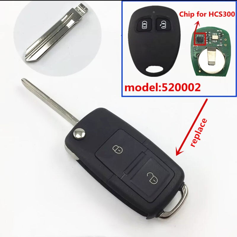 Car key assembly, the key chip,modified key for Geely CK, GEELY MK, GEELY Vision, Geely sc6: Lavender