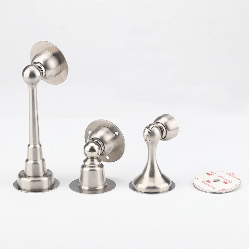 Door buffer, magnetic door buffer, stainless steel bracket, noise free floor door buffer, door protection function