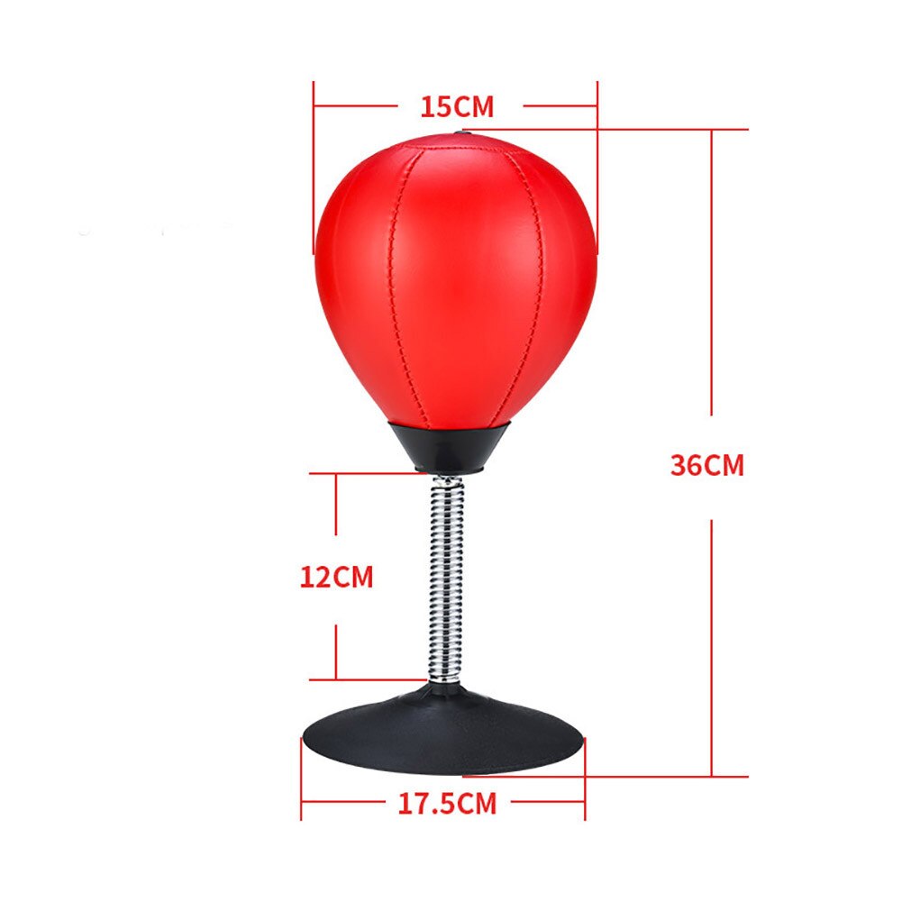 PU Desktop Boxing Ball Stress Relief Fighting Speed Reflex Training Punch Ball for Muay Tai MMA Exercise Boxing Sports Equipment