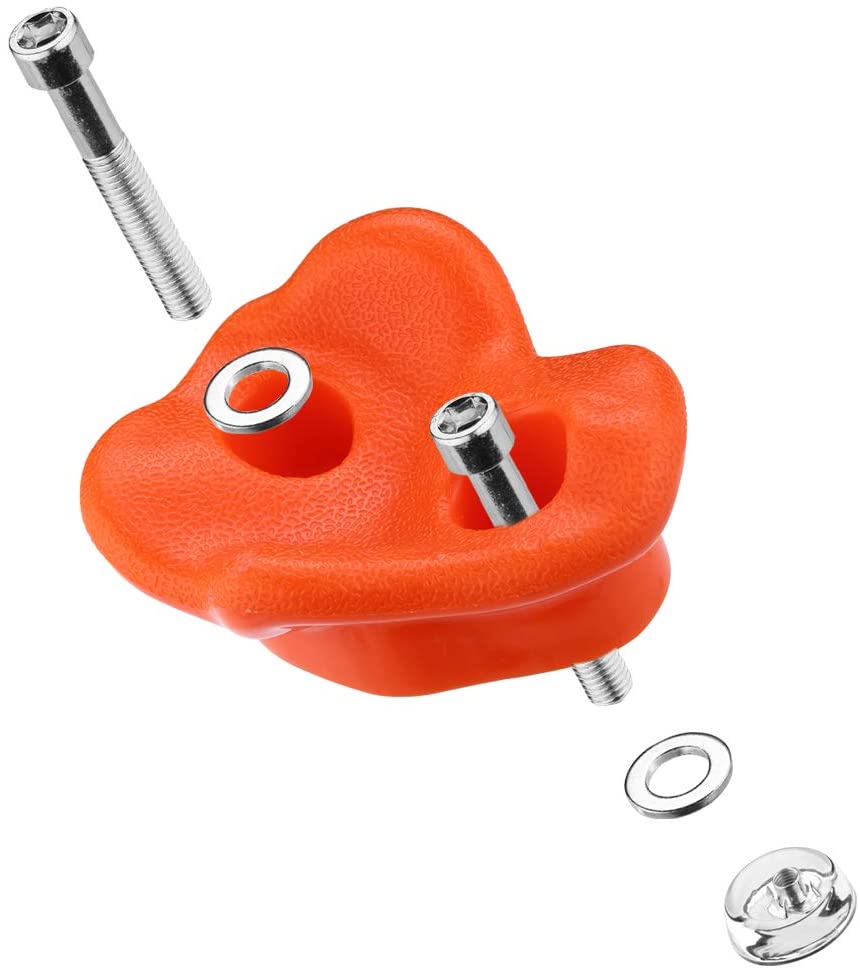 25Rock Climbing Holds for Kids,Climbing Rocks for Indoor Outdoor Set,Rock Wall Grips Kit and 2Inch Mounting Hardware