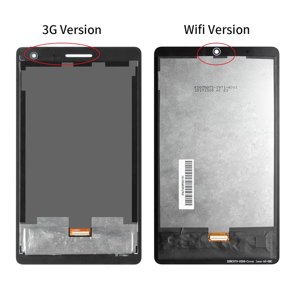 Dla Huawei MediaPad T3 7 BG2-W09 wyświetlacz BG2-U01 BG2-U03 wyświetlacz LCD BG2 U01 U03 W09 ekran dotykowy Digitizer 3G Wifi