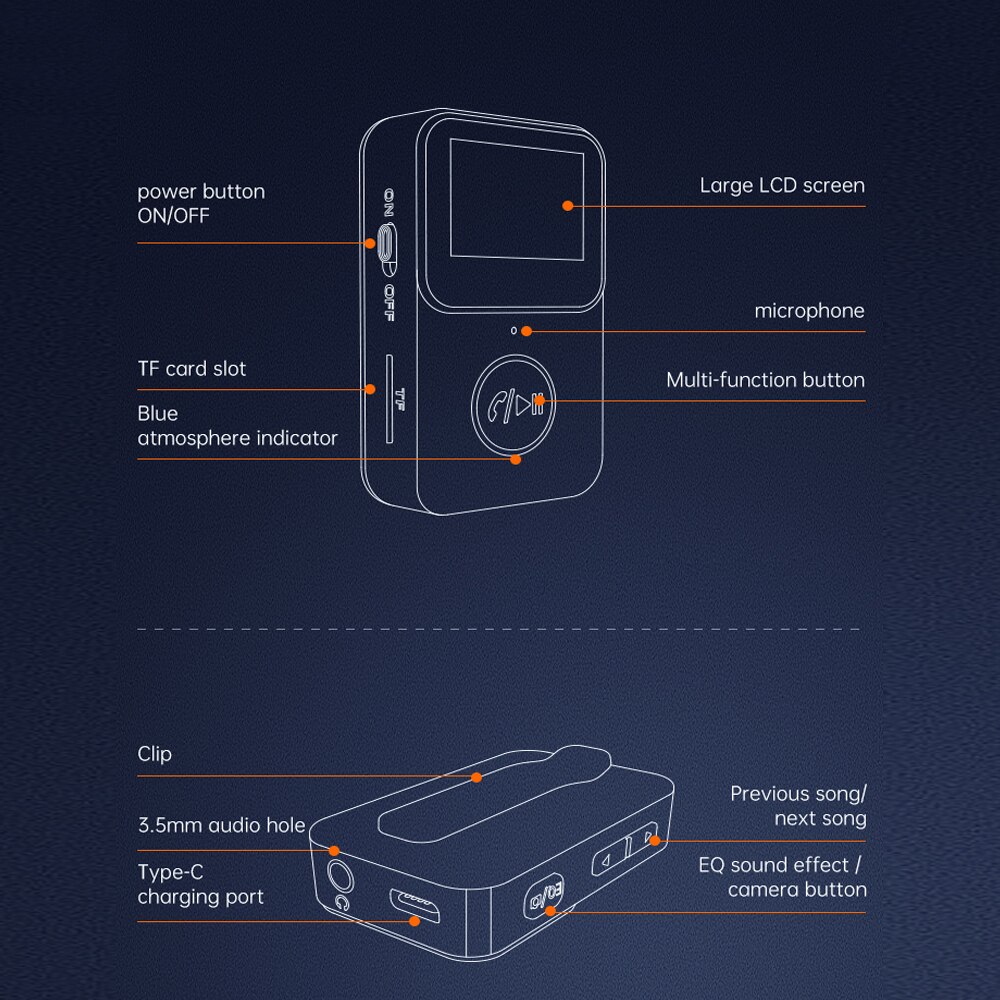 5.0 bluetooth-kompatibel adapter trådløs lcd-skærm musik lydmodtager til pc tv bil adapter