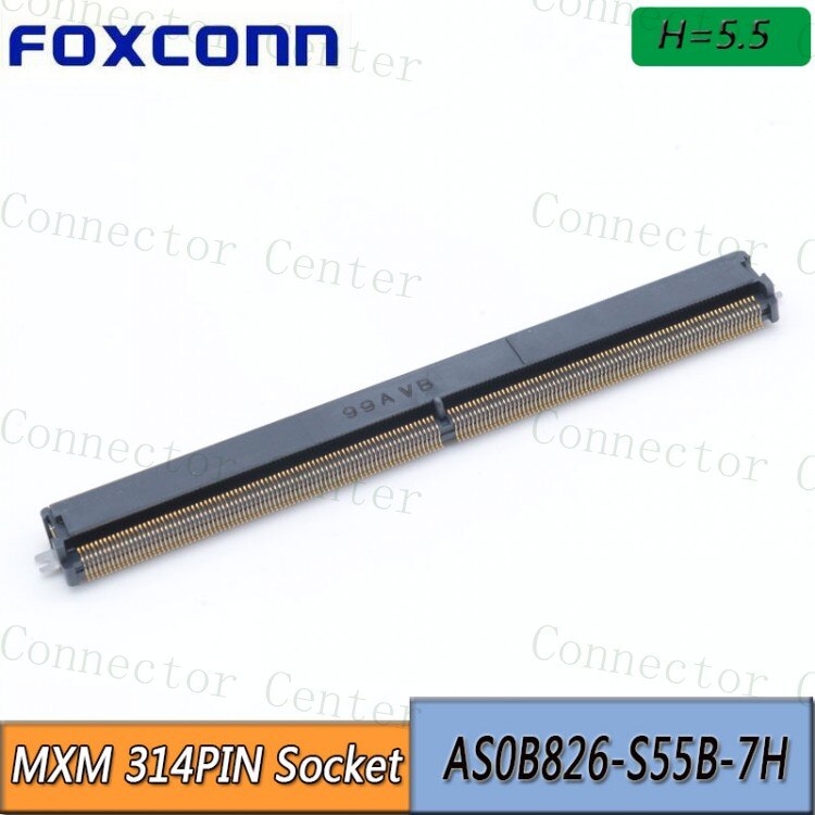 Mxm 314Pin Socket H4.3 Connector 314P AS0B826-S78B-7H: H 5.5