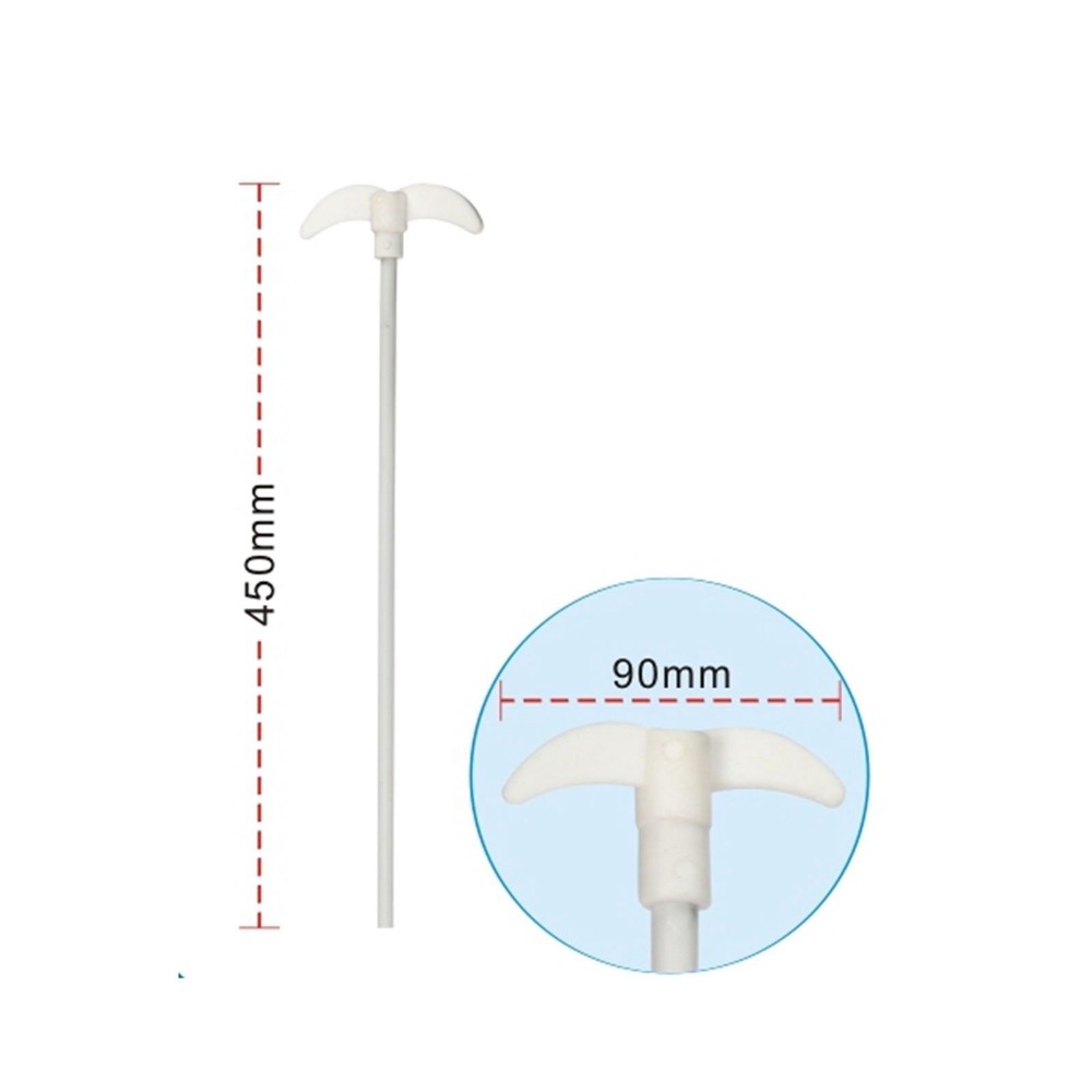 300/350/400/450mm Length Stirring Rod Bar Lab Electric Mixing Equipment