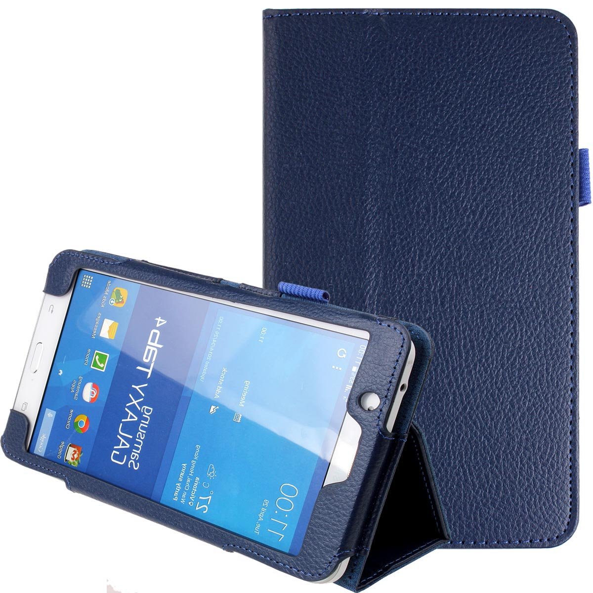 Para Samsung Galaxy Tab 4 7,0 plegable de cuero de la PU cubierta de la caja del soporte para Samsung Galaxy Tab 4 7,0 "Tablet SM-T230 SM-T231 caso