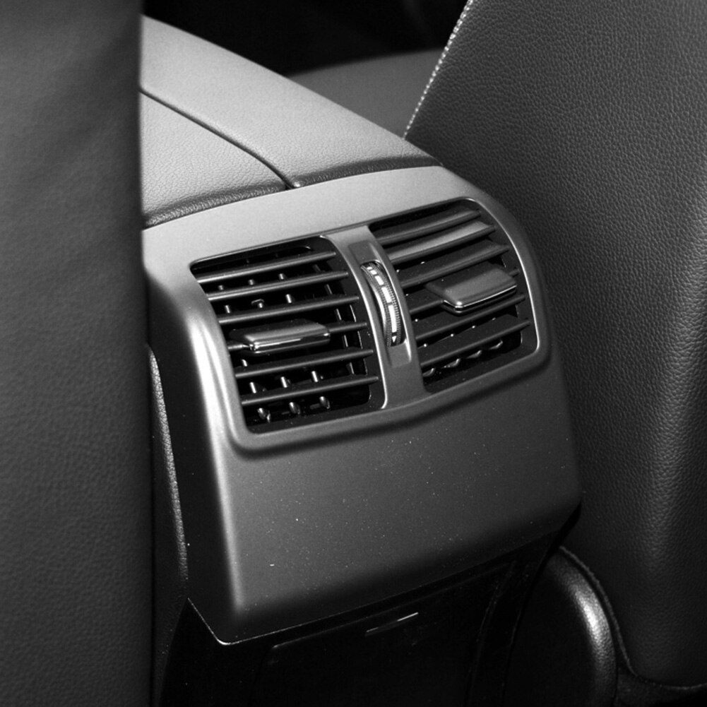 Couvercle de Grille de Grille d'aération de sortie d'air frais de Console centrale arrière pour Mercedes Benz classe E W212 ivoire gris Beige Camel Bla