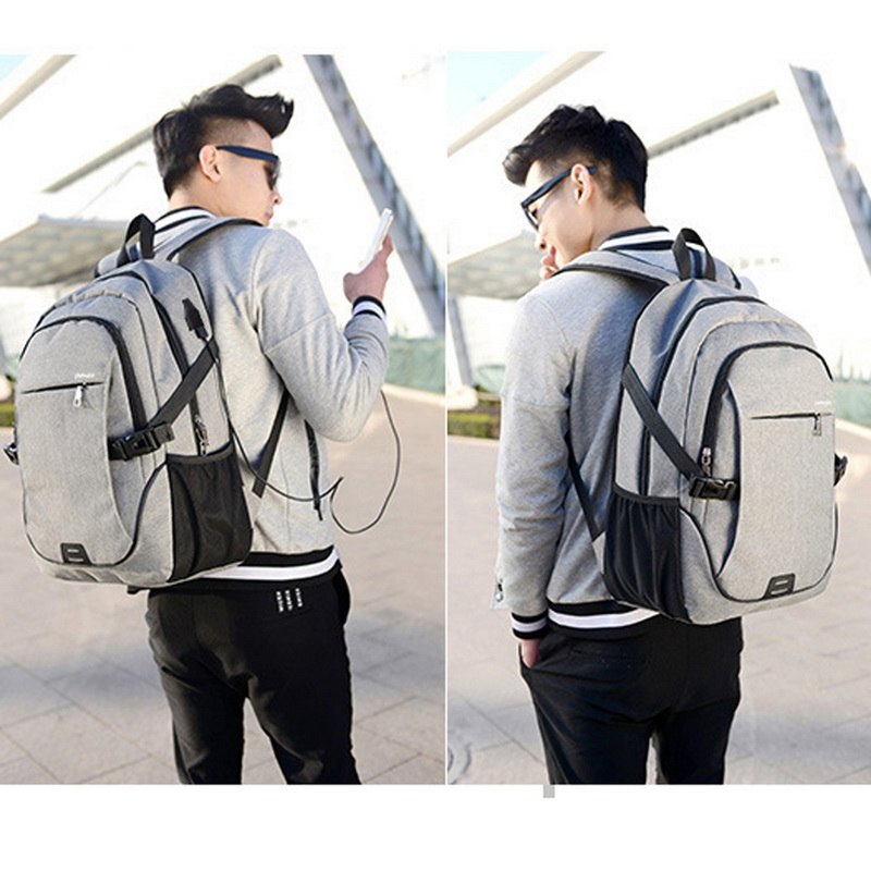 Male Backpack Bag Brand 15.6 Inch Laptop Notebook Mochila For Men Waterproof Back Pack Bag School Backpack 32*18*48CM