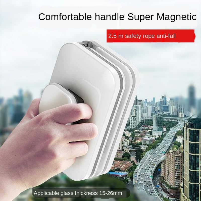 Magnetic Glass Wiper Wash Window Magnets Double Side Cleaning Brush Magnetic Brush High-rise Washing Windows Home Cleaning Tool