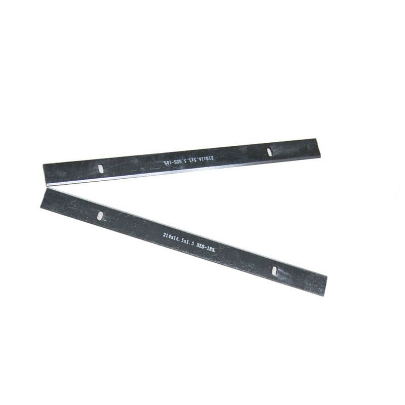 FOXBC – lames de raboteuse HSS 210mm, 210x16.5x1.5mm, pour ATIKA ADH 204 TYP2, couteau de raboteuse 8 pouces, pièces d&#39;outils pour le travail du bois, 2 pièces