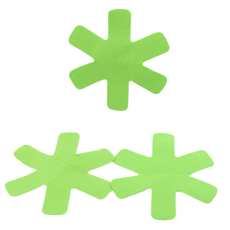 3pcs Pot Pan Protectors Divider Pads To Prevent Scratching Separate And Protect Surfaces Non-stick Pans For Cookware