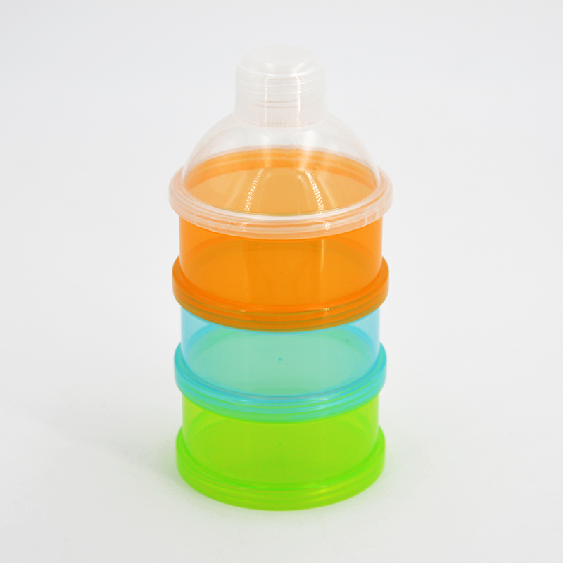 4 warstwy przenośny pojemnik na mleko w proszku dozownik mleka pojemnik na jedzenie pojemnik na karmę dla dzieci pojemnik na przekąnarty dla niemowląt: 3 warstwa