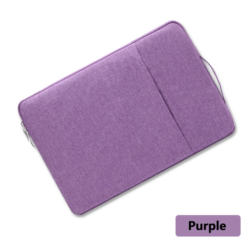 Pokrowiec na laptopa do HP 13,3" 13,5" 14" 15,6" 16" Wodoodporny zamek błyskawiczny Przenośny pokrowiec na notebooka do torby HP 11,6" 12,5": 11-calowy / FIOLETOWY