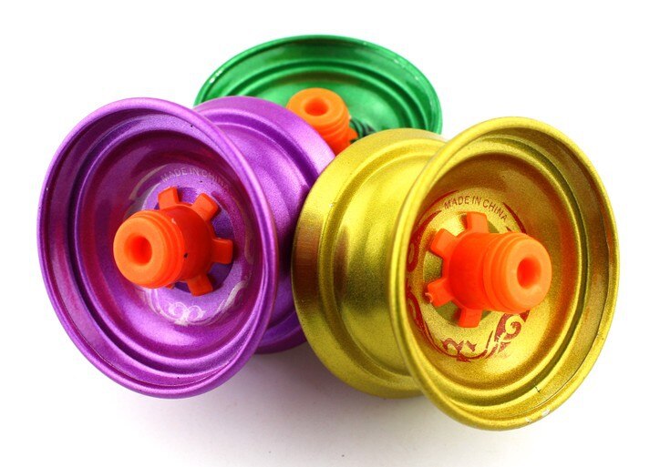 Yoyo Ball Bearing Trick Educational Yo-yo Toy For Children Kids Unisex Metal Butterfly Sports