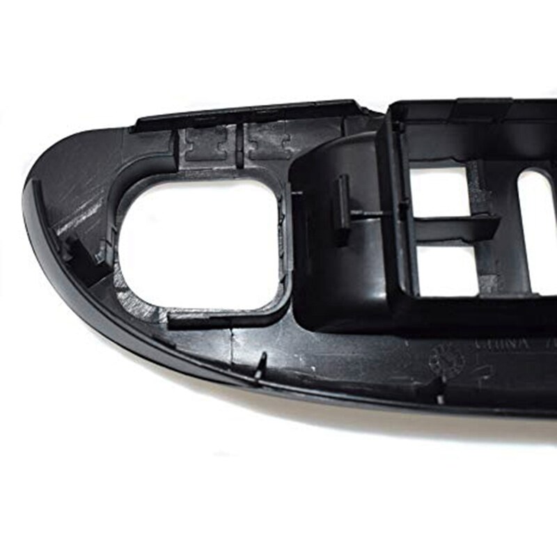 Svart fönsterspegel omkopplarpanel trim ramskydd 3 c 1867171 för-vw passat  b6 2006 2007 2.0l 3.6l