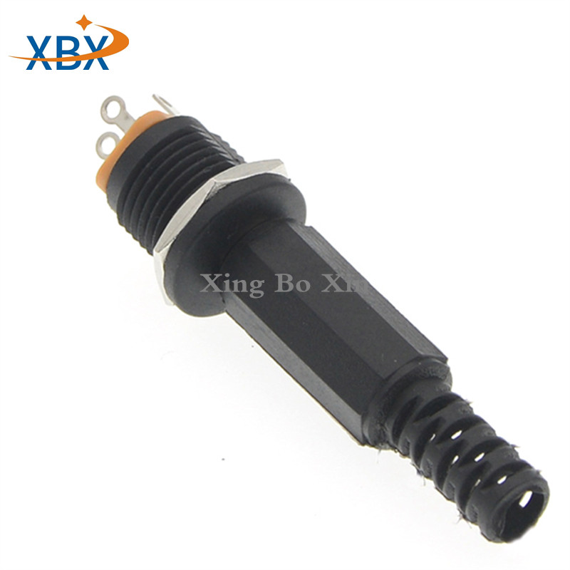 10 piezas 5 pares 2,1mm x 5,5 DC Power hembra Jack 5 piezas + conector macho adaptador 5 Juegos DC022 5,5x2,1 MM