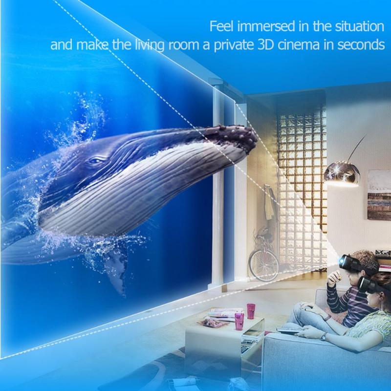 Google Cardboard VR Virtual Reality 3D Glasses Headset Gaming Helmet for 3.5-6.0 inch Smart Phones