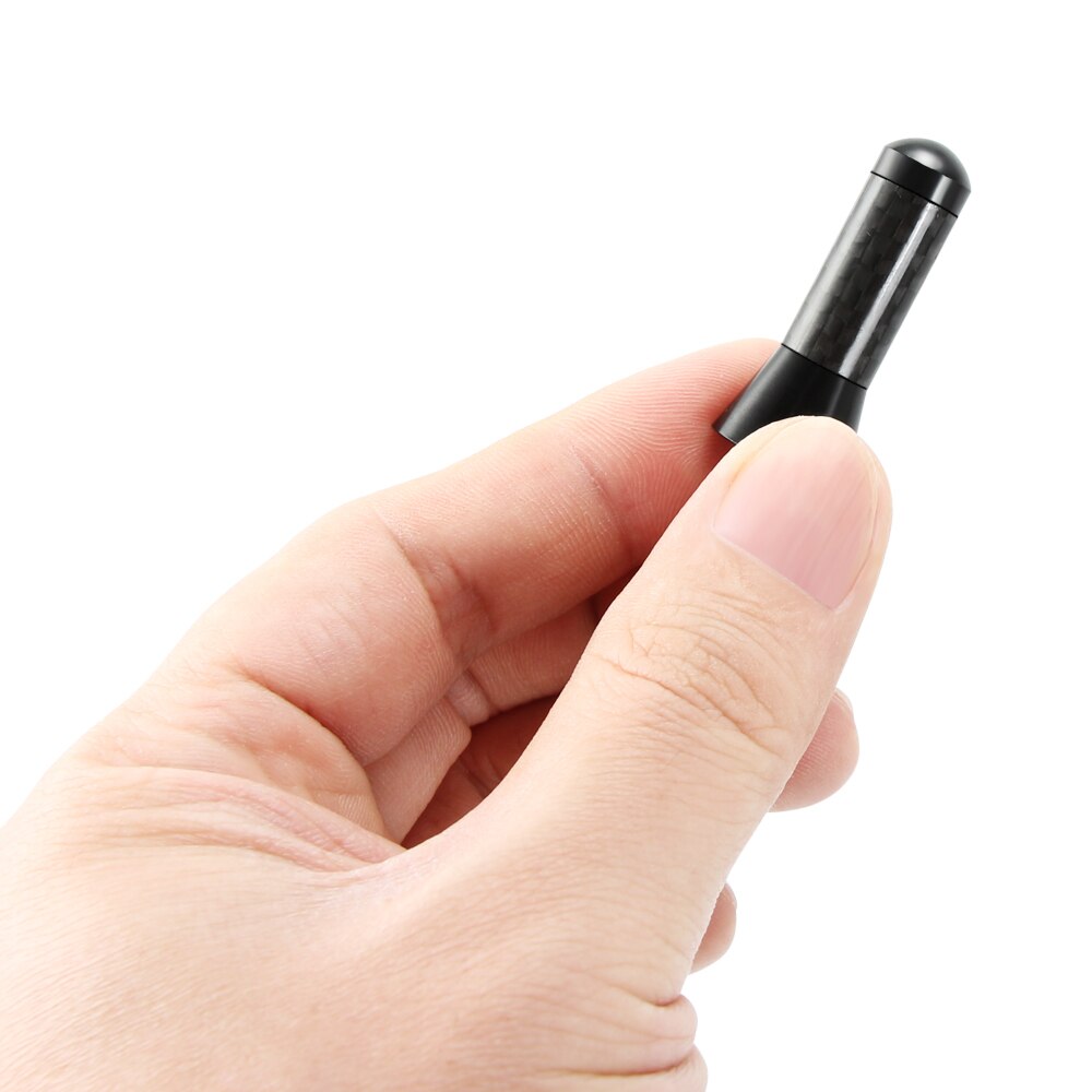 3.5cm Car Roof Antenna Carbon Fiber Short Stubby Mast Antenna for LEXUS RX330 RX350 IS250 LX570 is200 is300 ls400