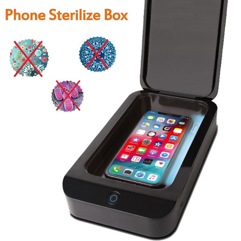 Multifunktionale UV Telefon Sterilisator Box Maske Handys Reiniger Personal Desinfektion Schrank mit Aromatherapie Esterilizador
