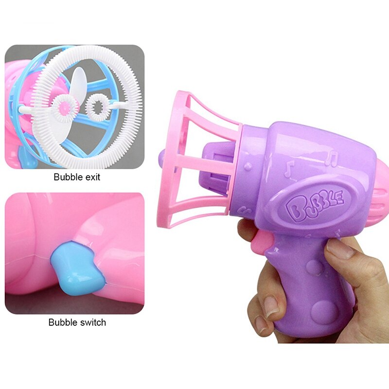 Bolla Ventilatore Giocattolo Bolla di Sapone Giocattolo Del Regalo Del Fumetto della Mano Dei Bambini Bolla Ventilatore