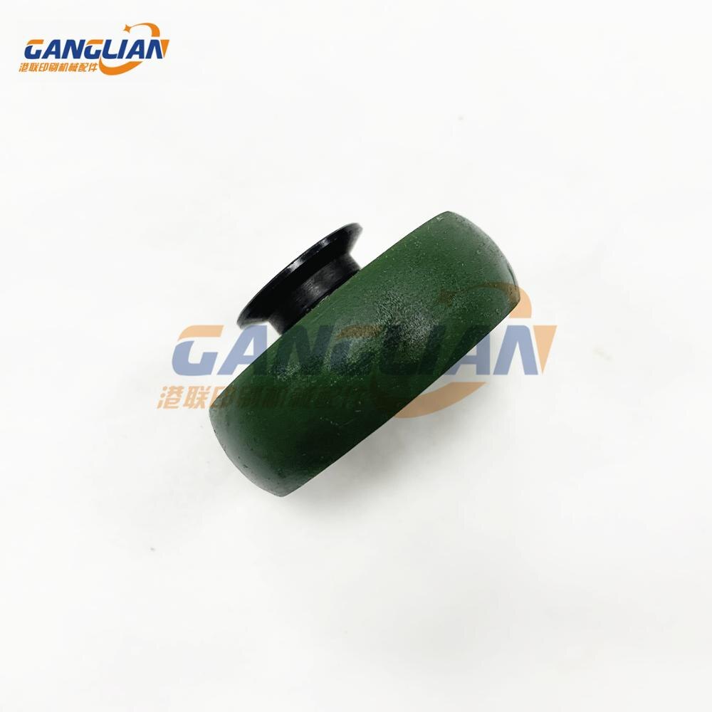 2 Pieces KBA Rubber Wheel 48X8X16X23mm Printing Machine Spare Parts