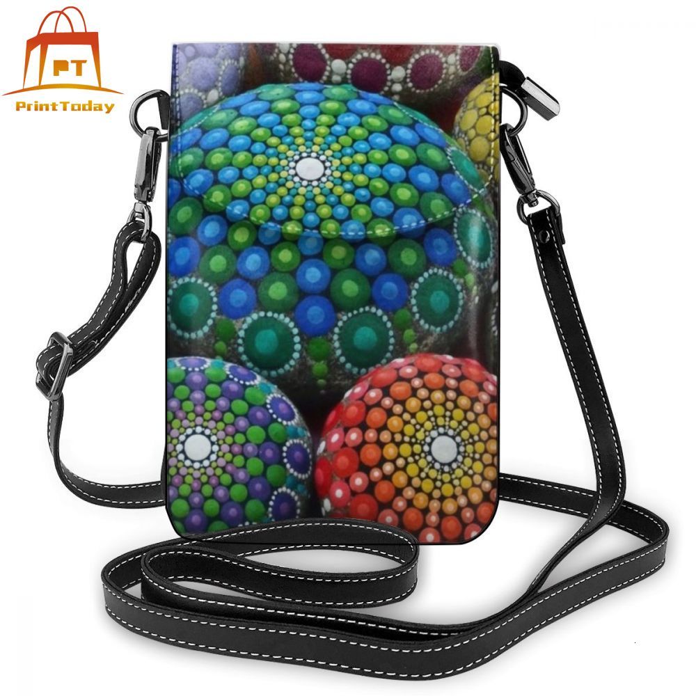 Mandala bolsa de ombro mandala bolsa de couro shopper crossbody sacos femininos multi purpose tendência mulher