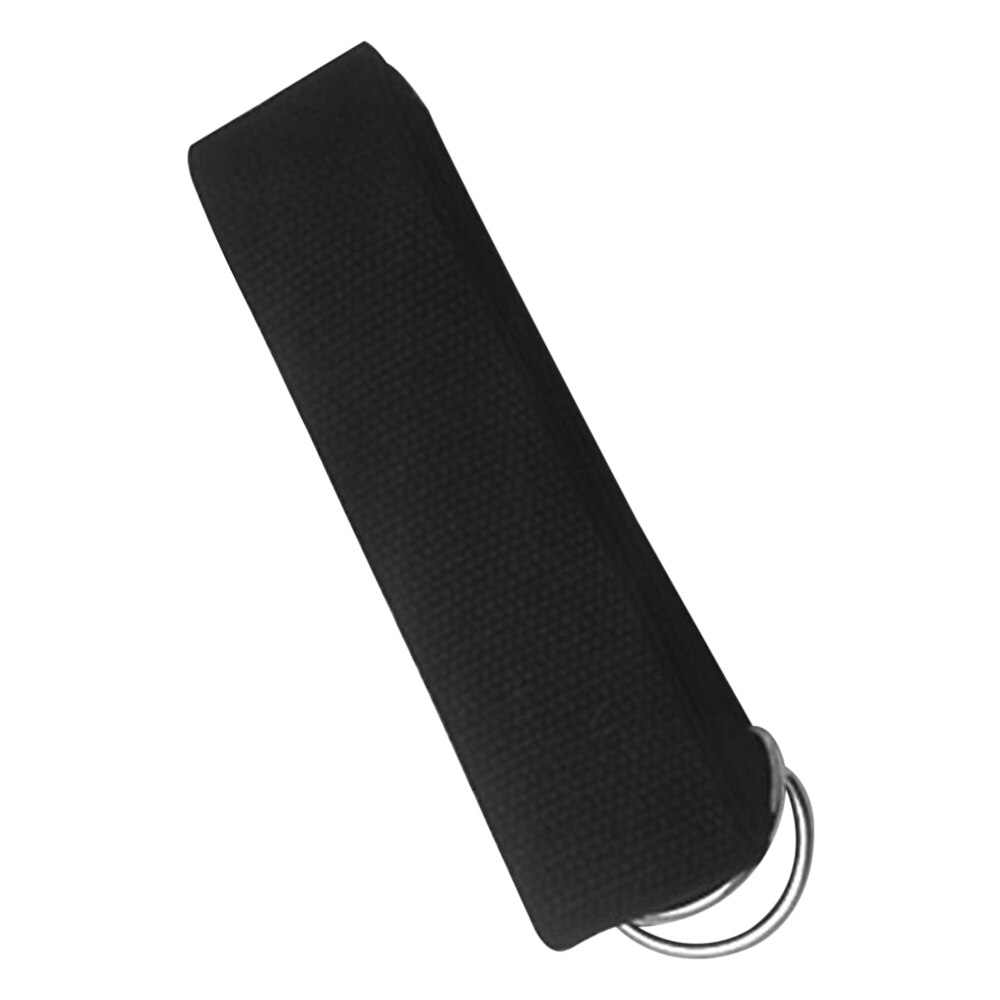 Justerbar Yogabälte med D-ring - Träningsband för Fitness, Ben och Midja