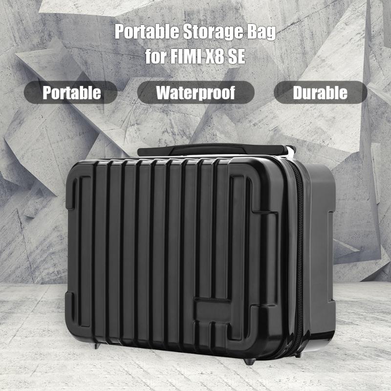 Boîte de rangement étanche pratique de ABS Hardshell valise de voyage caméra Drones accessoires pour Xiaomi FIMI X8