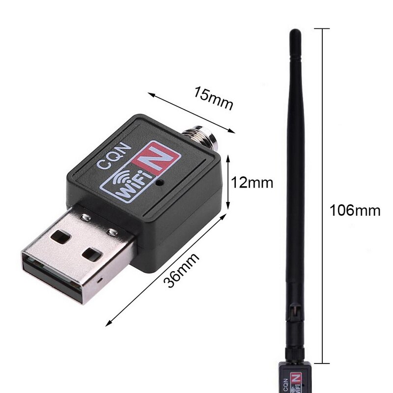 USB Wifi Adapter 600Mbps Wifi Router 5Ghz Wi-Fi Adapter Lan Wifi Dongle AC Wifi Receiver For Windows Desktop/Laptop/PC#4