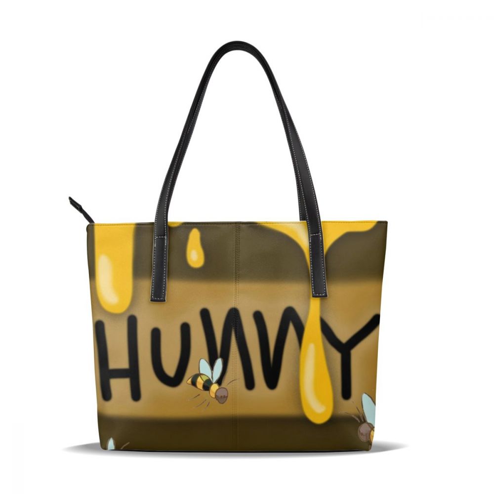 Bee handbag bee top-handle bags try teen teenage leather tote bag oversized shopping kvinnor handväskor: Hary pot