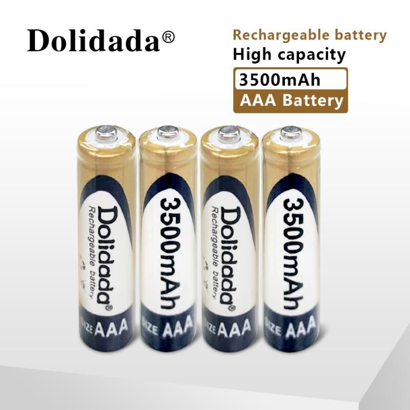 4 stuks 1.2 v NIMH AAA Batterij 3500 mah Oplaadbare Batterij ni-mh batterijen AAA batterij oplaadbare voor Afstandsbediening Speelgoed