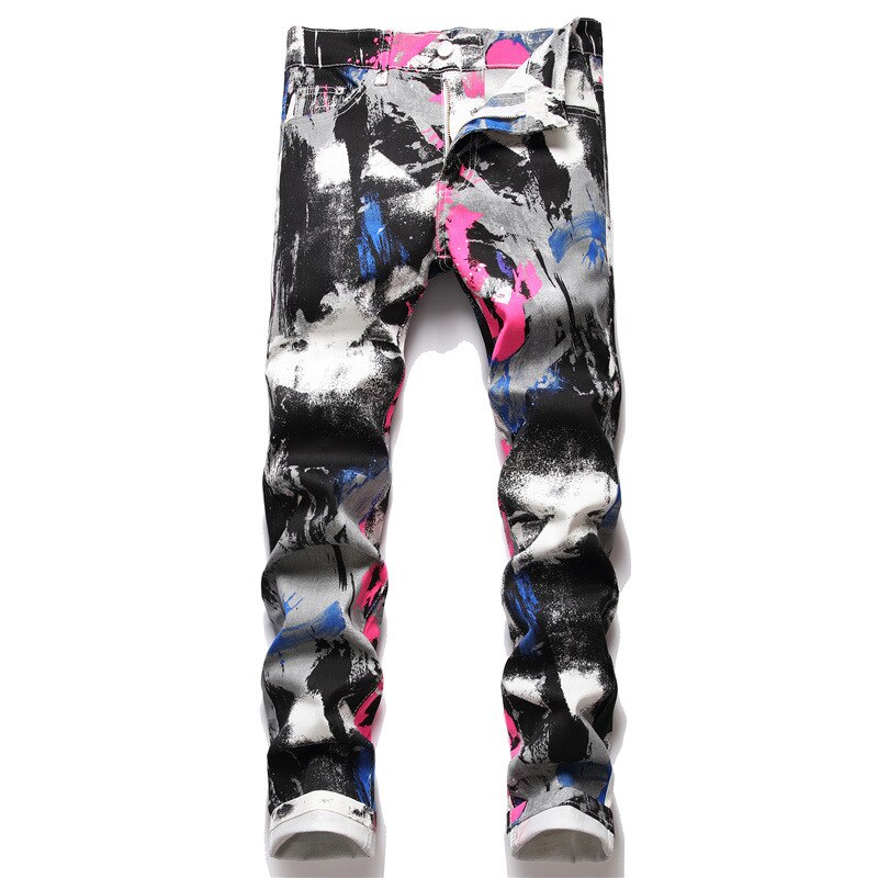 Color inkjet jeans