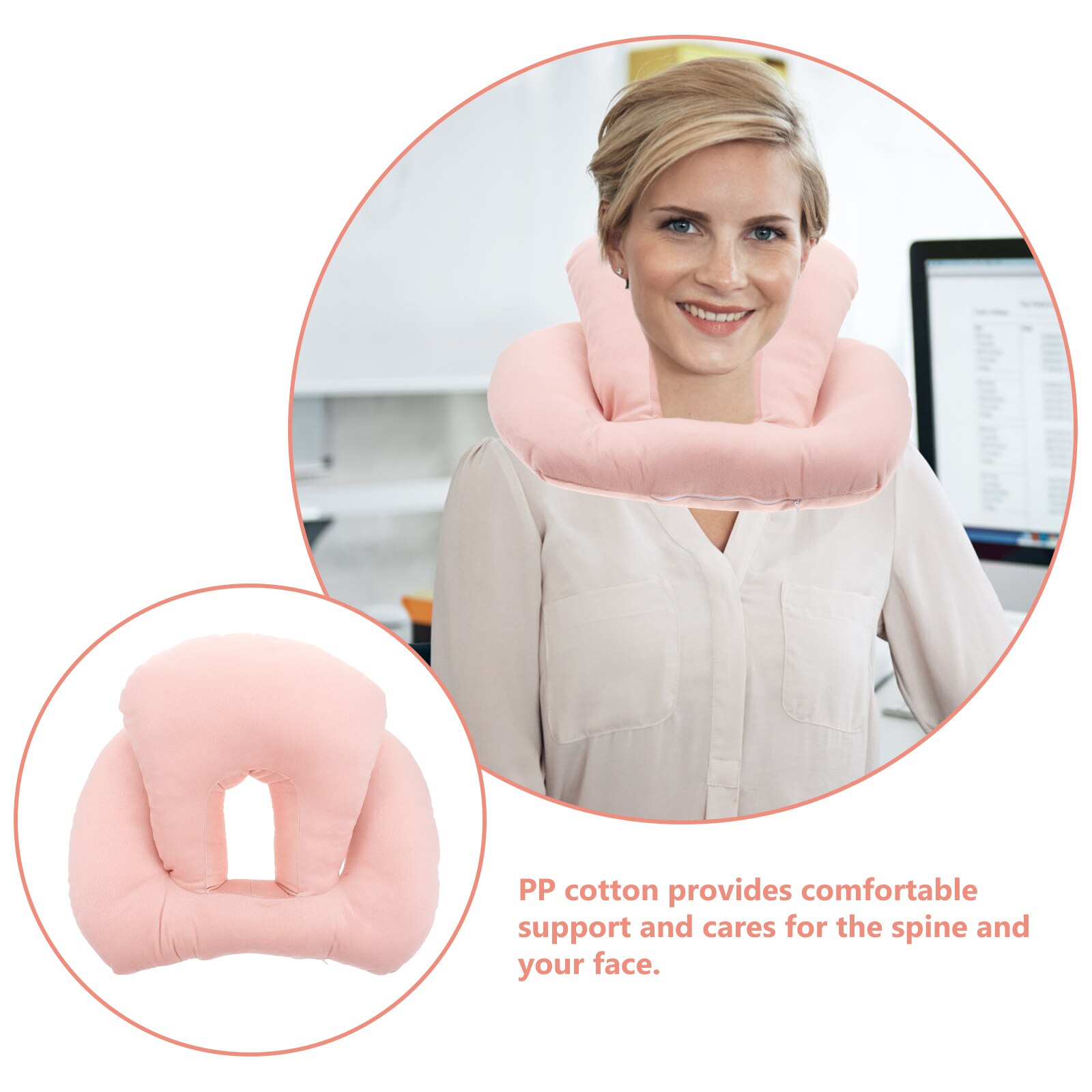 Office Nap Pillow Unique Sleeping Pillow Office Nap Cushion Desktop Siesta Pillow for Worker Students