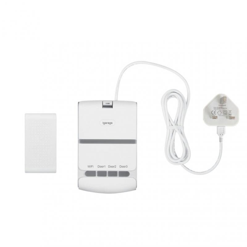 WiFi Smart Roll Up Door Smart Remote Opener Timer Smart Garage Door Switch Voice Control Work with Alexa Google Home: EN