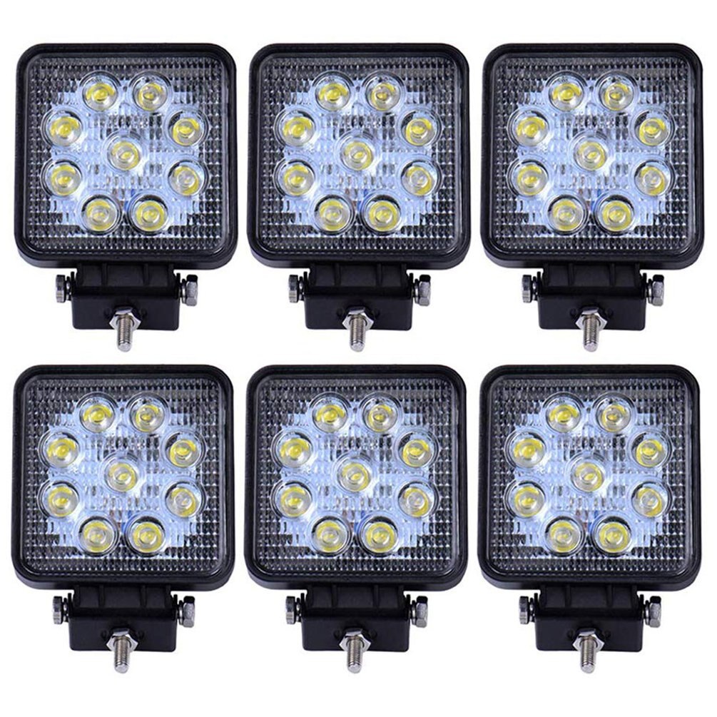27/48W Engineering Light Thin Section Led Work Light Spotlight Searchlight Off-Road Light Engineering Light