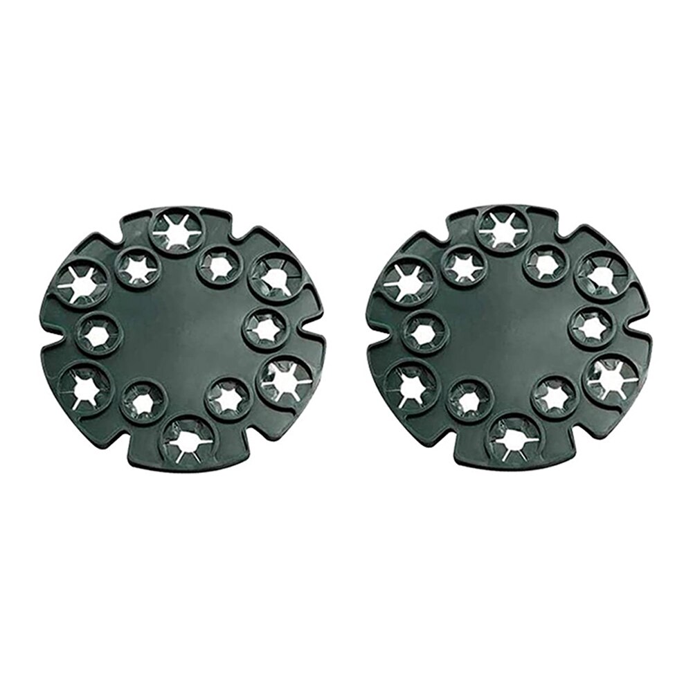 2/5Pcsc Bamboo Cane Support Fixed Frame Climbing Pergola Planting Holder Peas Beans Cucumbers Round Flower Bracket: 2Pcs