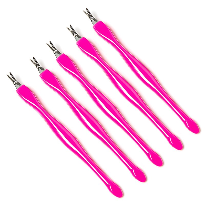 5PCS Nail Cuticle Scissors Stainless Steel Manicure Pedicure Tools Golden/Silver/Rainbow Dead Skin Scissor Nipper Clipper Tool: SQ16693