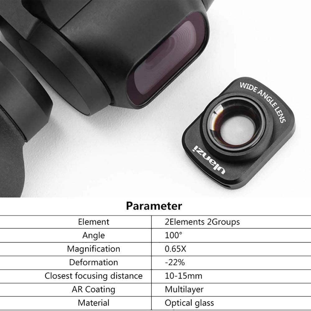 Wide Angle Lens Magnetic Structure for OSMO Pocket Camera Handheld Gimbal Stabilizer Accessories