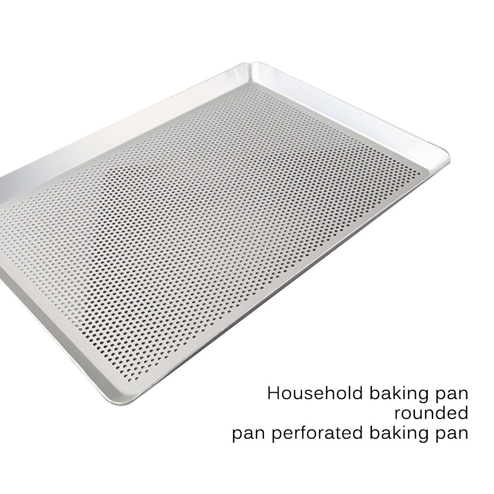 Rechthoek Bakken Pan Aluminium Non-stick Cake Cookies Geperforeerde Lade Oven Bakken Pan Roosteren Pan