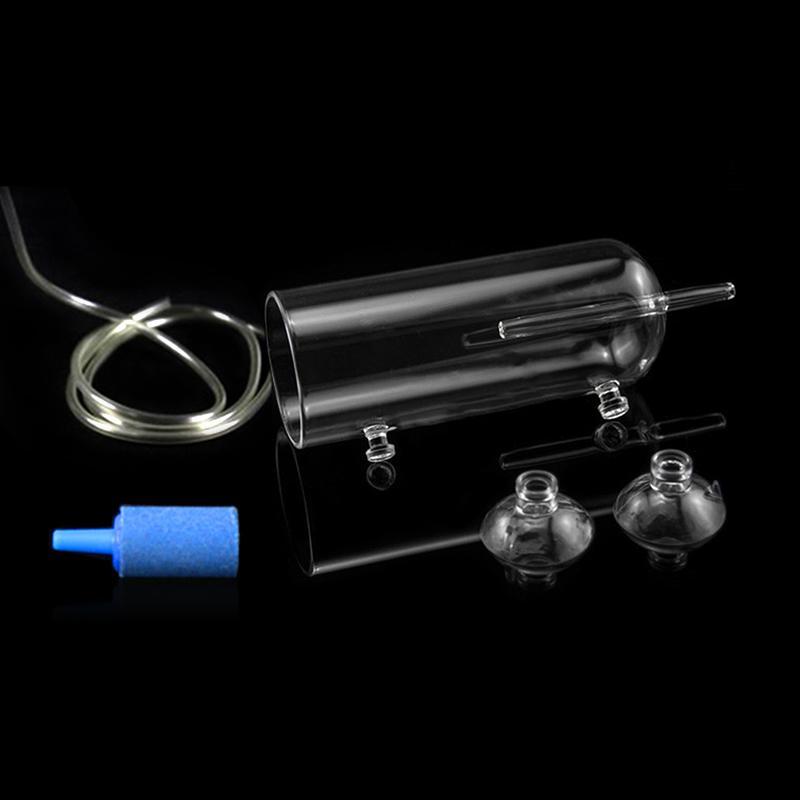 Aquarium CO2 Diffuser Crystal Glass Dissolved Oxygen Aerator Oxygenation Equipment Fish Tank Aquarium CO2 Atomizer