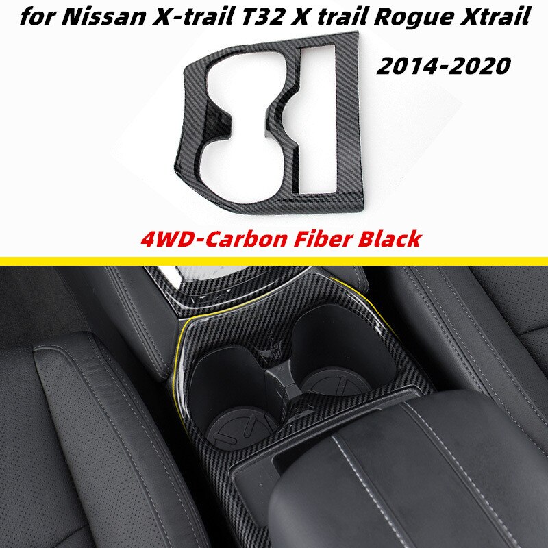 For Nissan X Trail T32 X-trail RHD Car Accessories Gear Panel Water Cup Holder Inner Door Handle Air Outlet Frame: 7