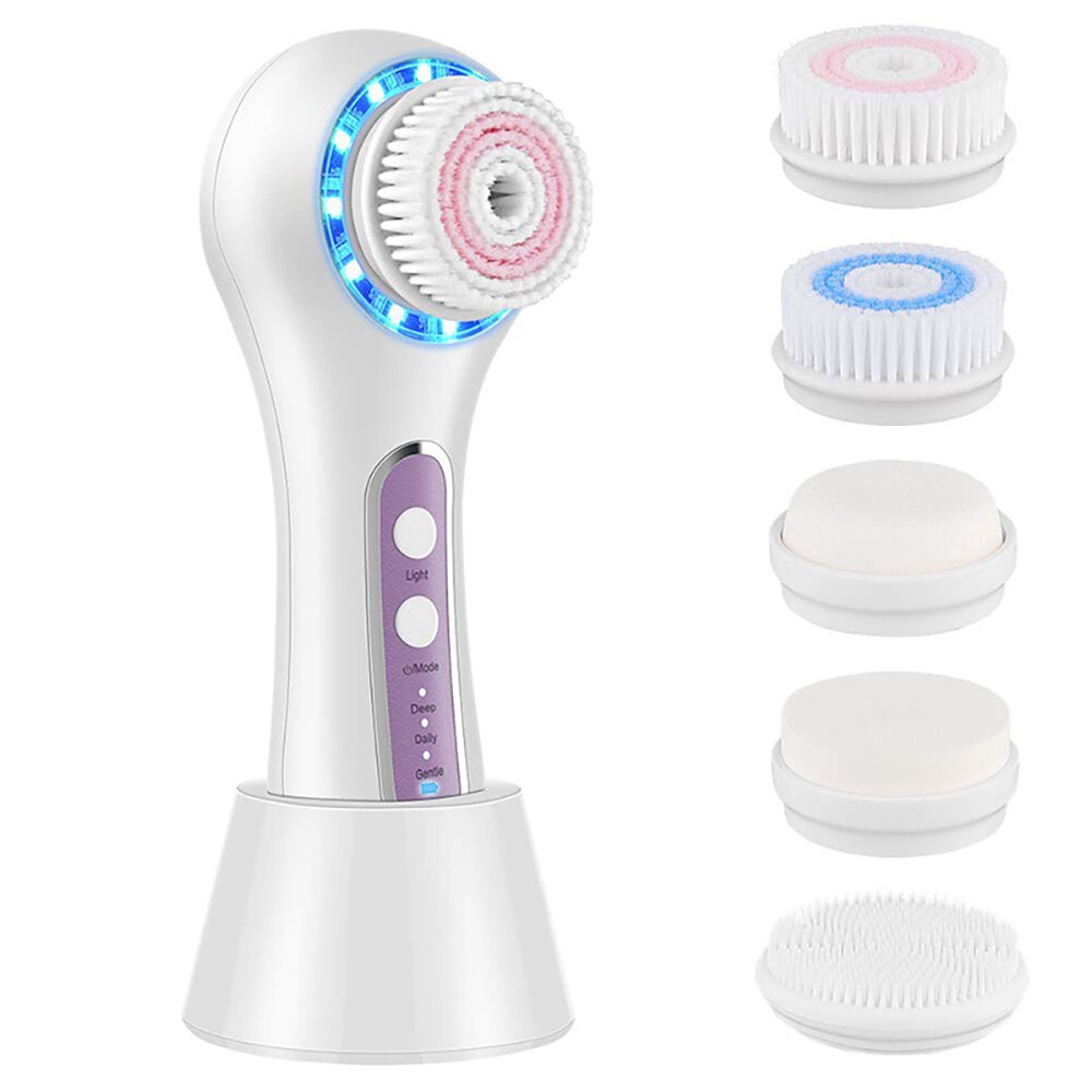 Brosse Nettoyante Visage 9 Qualités - Nettoyage Profond, Gel, Pores Obstrués