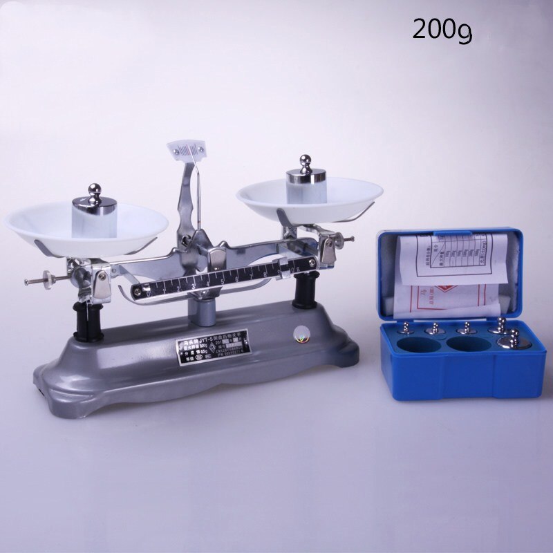 (200G/0.2G) Precision Laboratorium Balans En Gewicht Set Laboratorium Balans Mechanische Schaal
