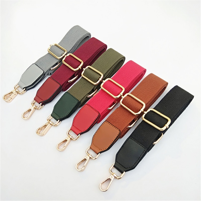 HJKL Shoulder Handbags Bag Strap Solid Color Wide Adjustable Length Women DIY Belt Replacetment Handle Crossbody Bags Parts